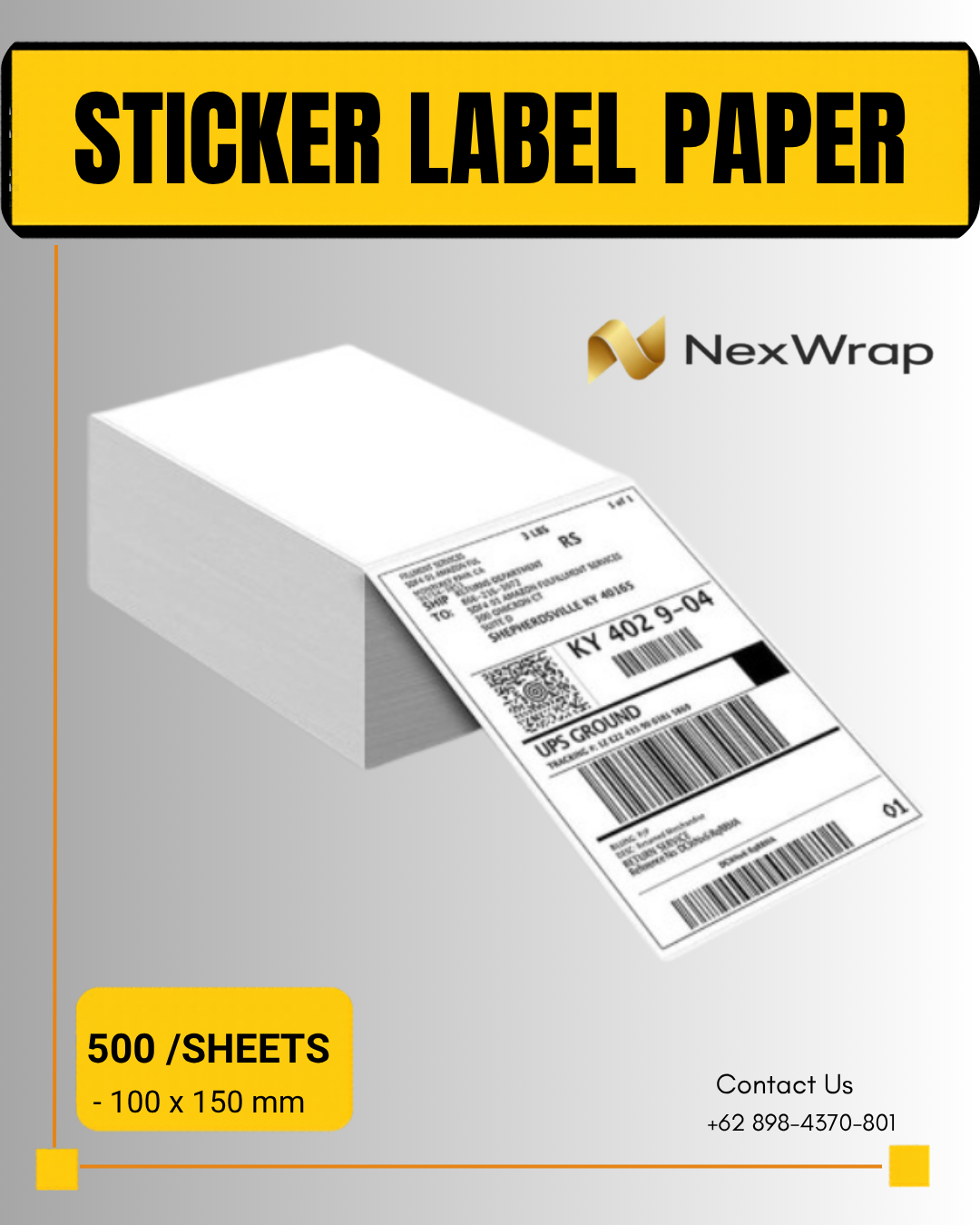 NexWrap Thermal Label Rolls